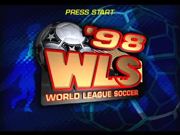 World League Soccer 98 (EU) screen shot title